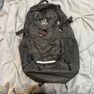WATERFLY Lightweight Packable Hiking Backpack, Ultralight - Black NWT